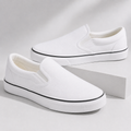 รองเท้าผ้าใบแบบสวม (Slip-On Sneakers) สีขาว
